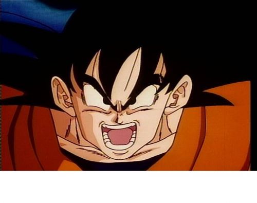 Crosseyed Goku