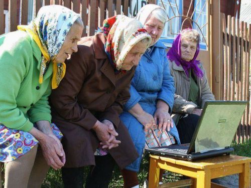 Babushkas On Facebook