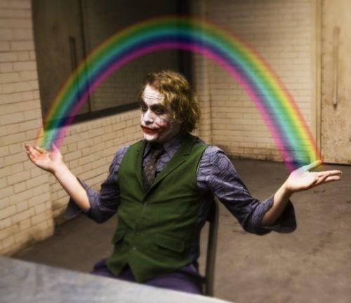 Joker Rainbow Hands