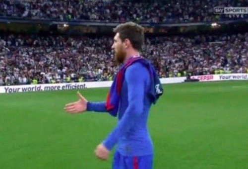 Lionel Messi Shaking Hand